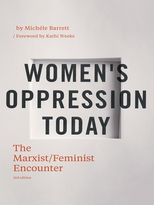cover image of Women's Oppression Today